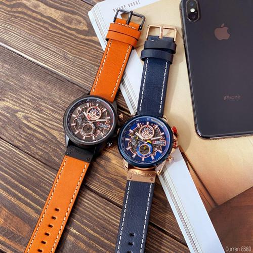 Curren 8380 Black-Brown - 5