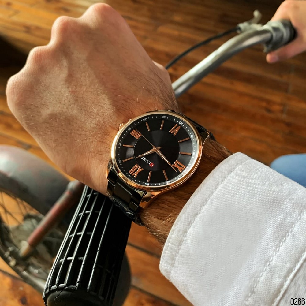 Curren 8383 Black-Gold - 7