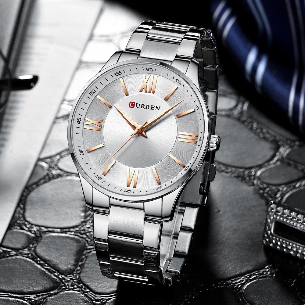 Curren 8383 Silver-Cuprum - 2