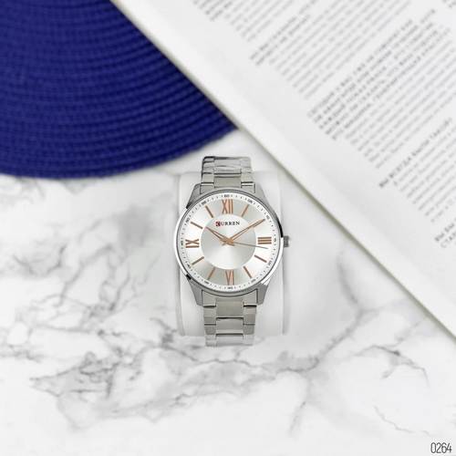 Curren 8383 Silver-Cuprum - 4