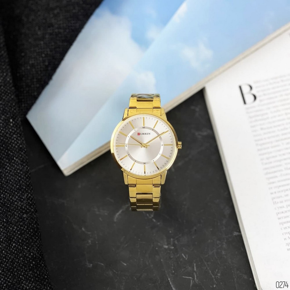 Curren 8385 Gold-White - 5