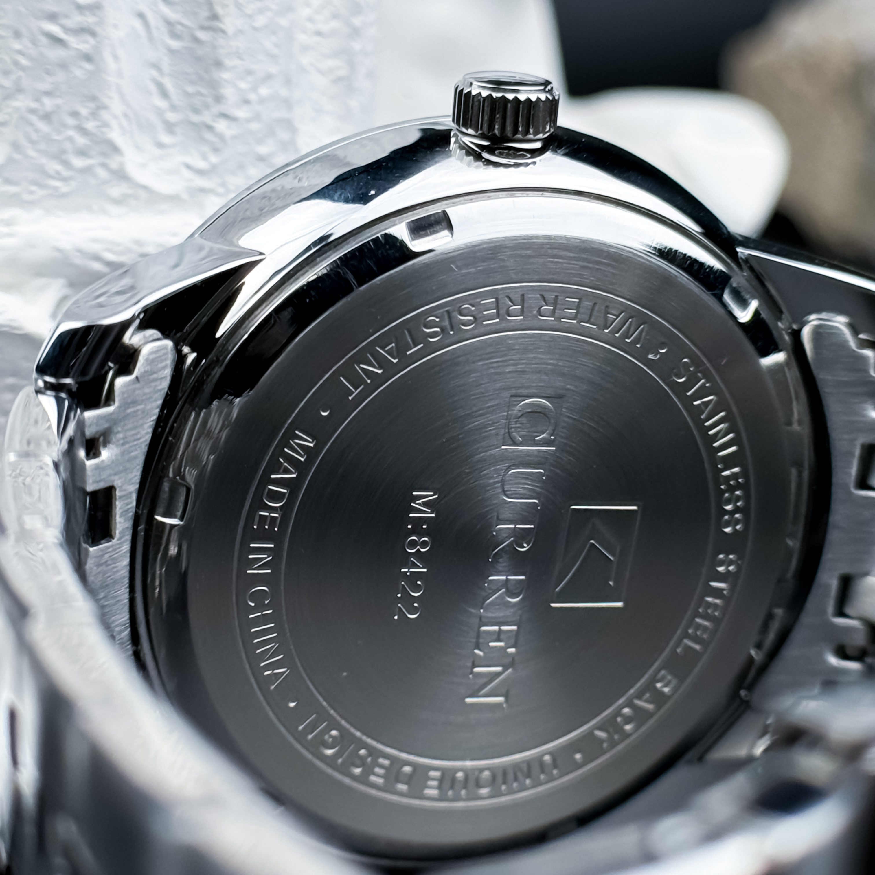 Curren 8422 Silver-Black - 13