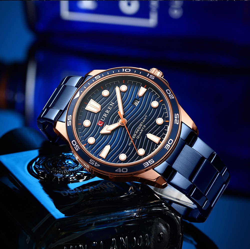 Curren 8426 Blue-Gold - 2
