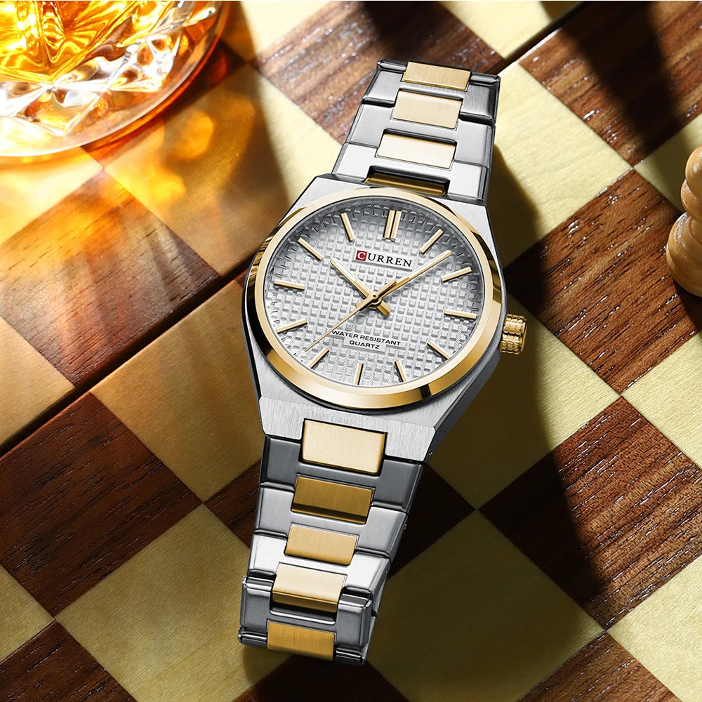 Curren 8439 Silver-Gold-White - 4