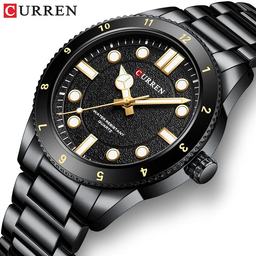 Curren 8450 All Black - 2