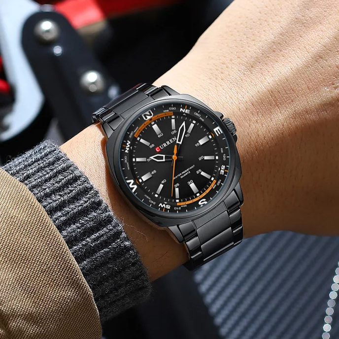 Curren 8455 All Black - 4