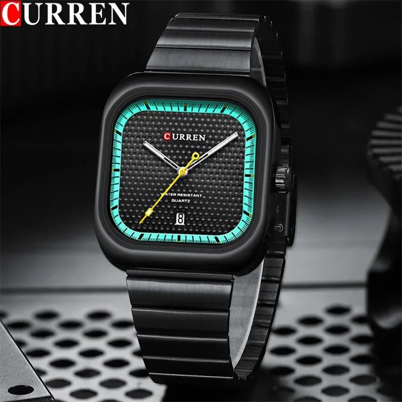 Curren 8460 All Black - 2