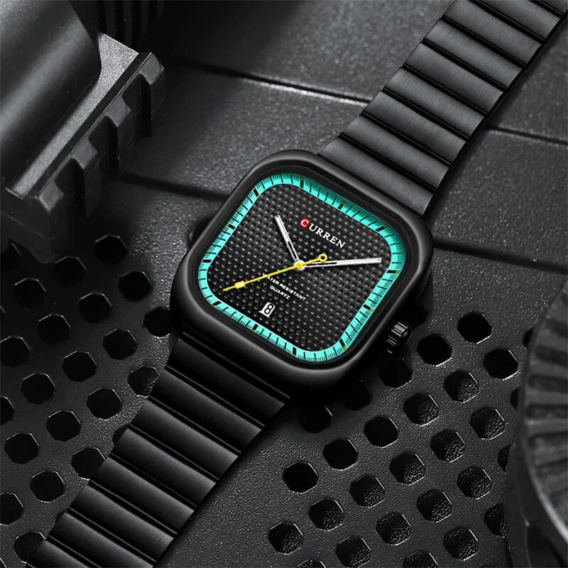 Curren 8460 All Black - 3