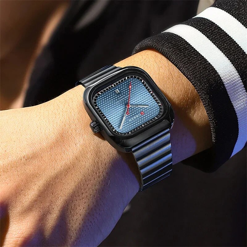 Curren 8460 Black-Blue - 4