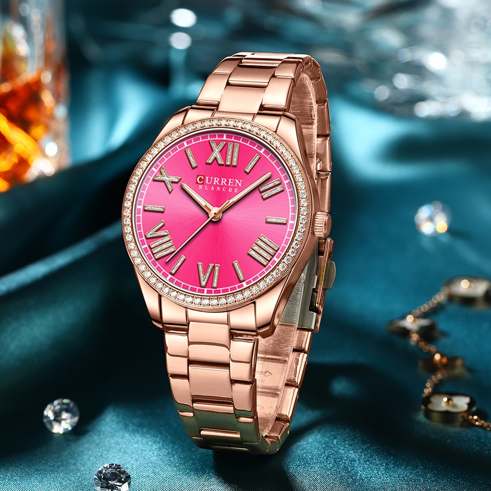 Curren 9088 Rose Gold-Pink - 2