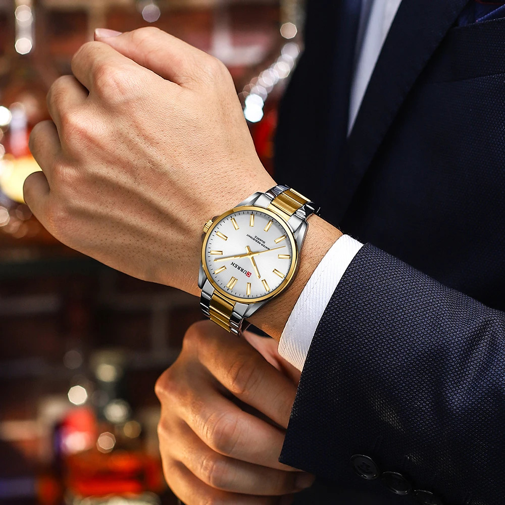 Curren 9090 Silver-Gold-Silver - 3