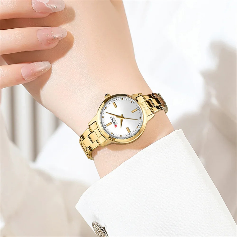Curren 9094 Gold-White - 3