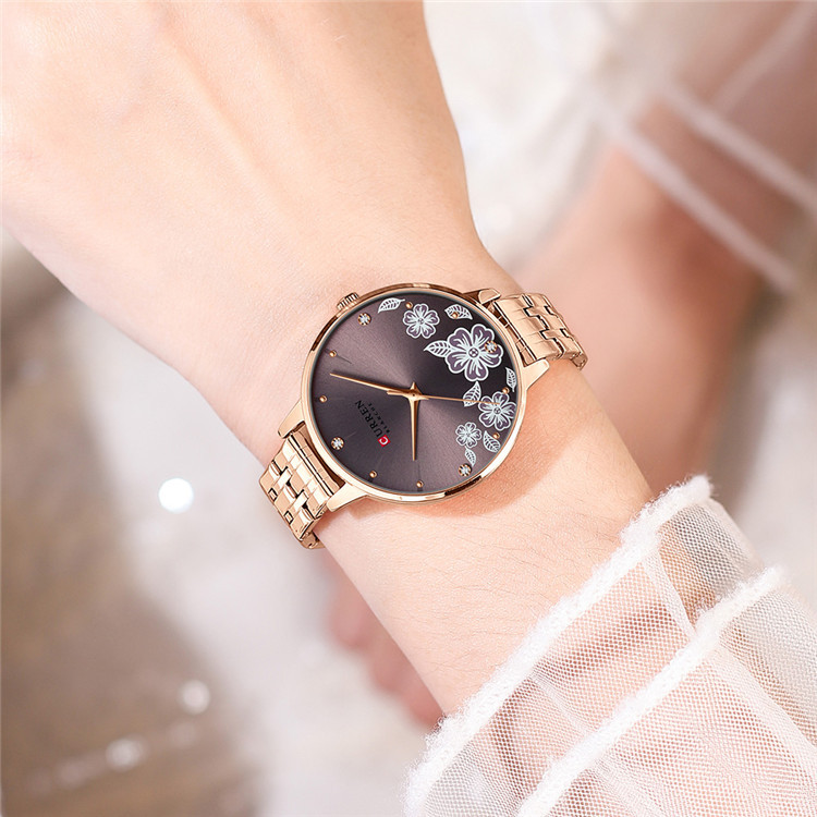 Curren C9068L Gold Cofee - 4