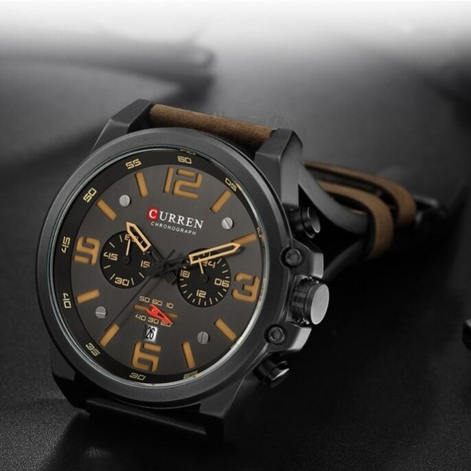 Curren Monreal Armor Black, 2 ремінці - 4