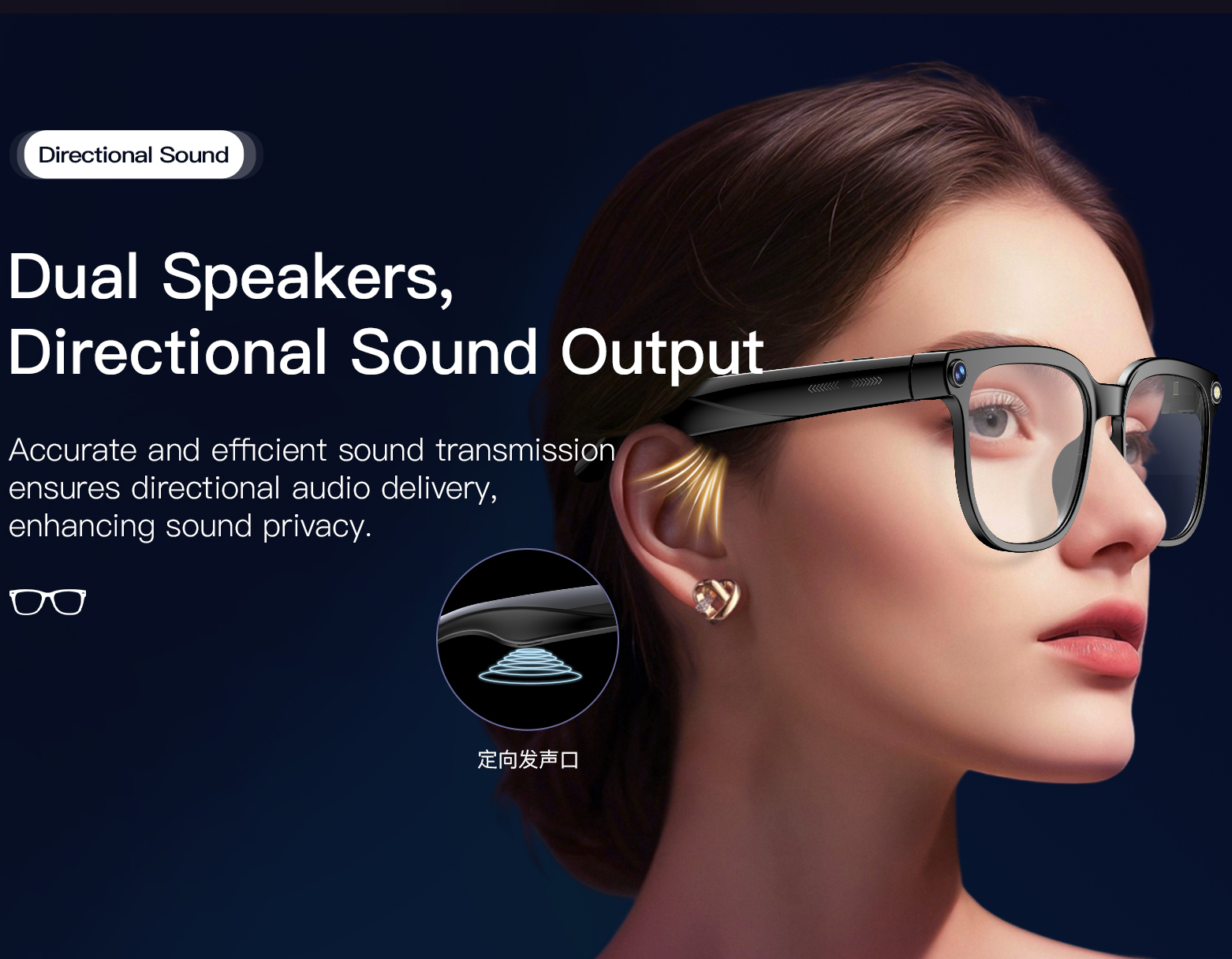 Cмарт-окуляри з AI-помічником M02S Black - 17