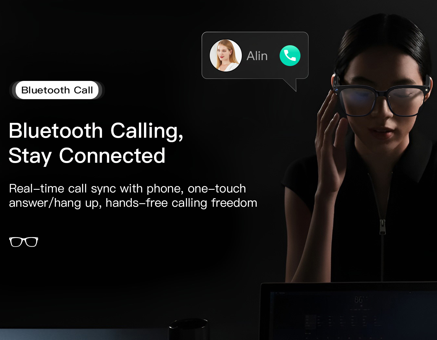 Cмарт-окуляри з AI-помічником M02S Black - 20