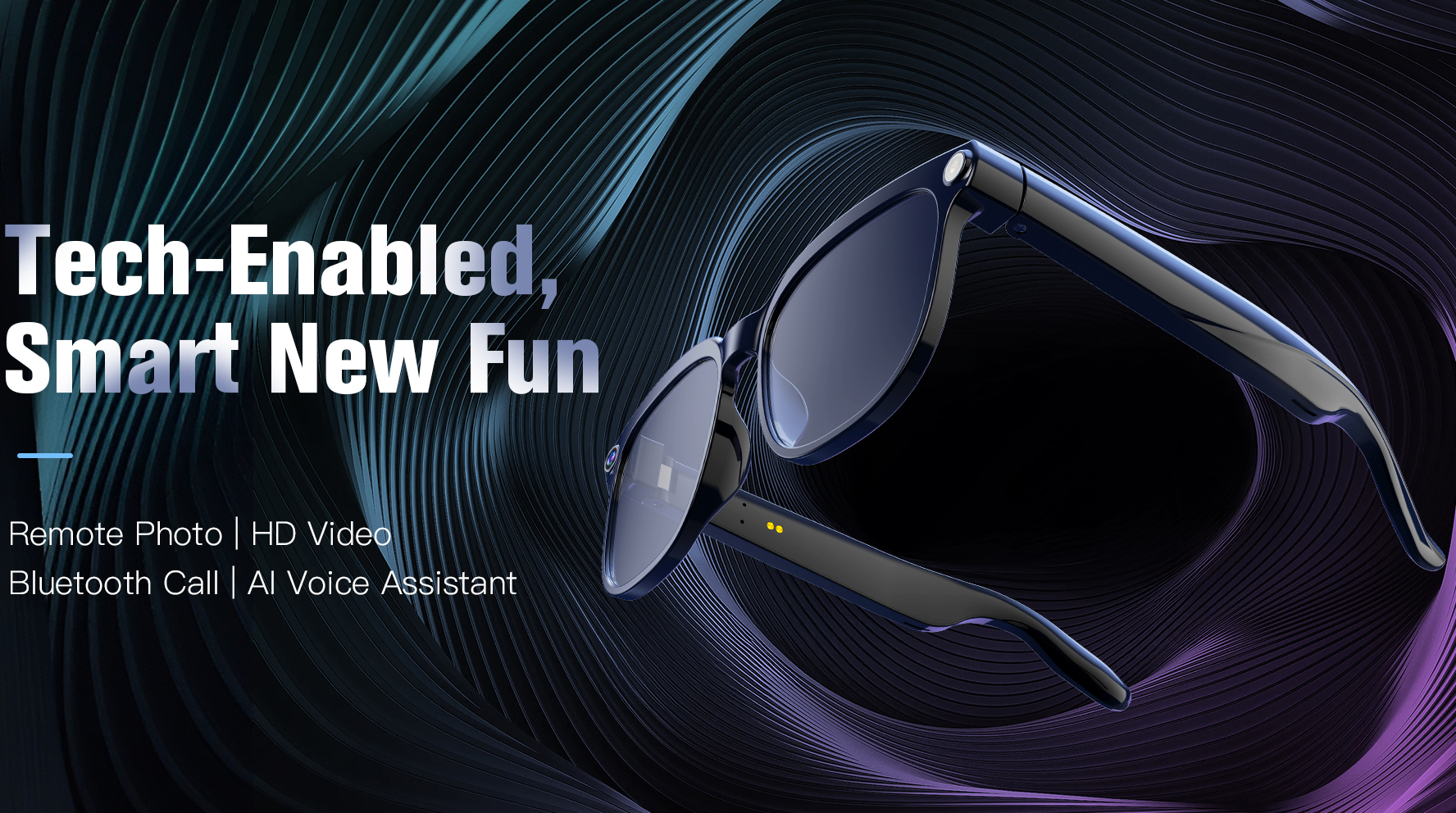 Cмарт-окуляри з AI-помічником M02S Black - 22