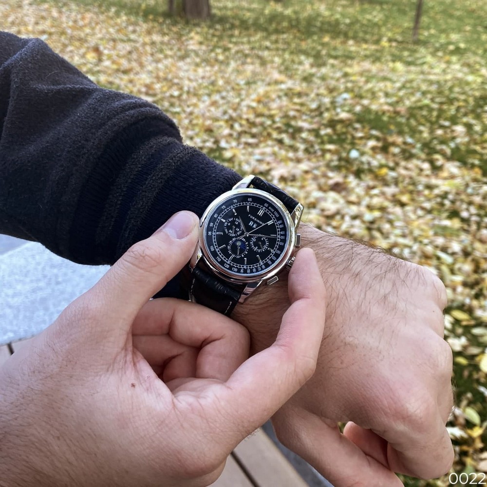 Forsining 319 Black-Silver-Black - 9