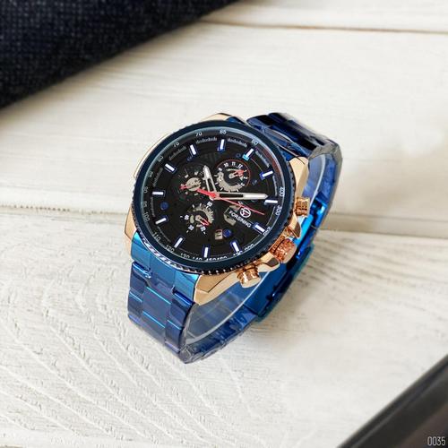 Forsining 6909 Blue-Cuprum-Black - 6