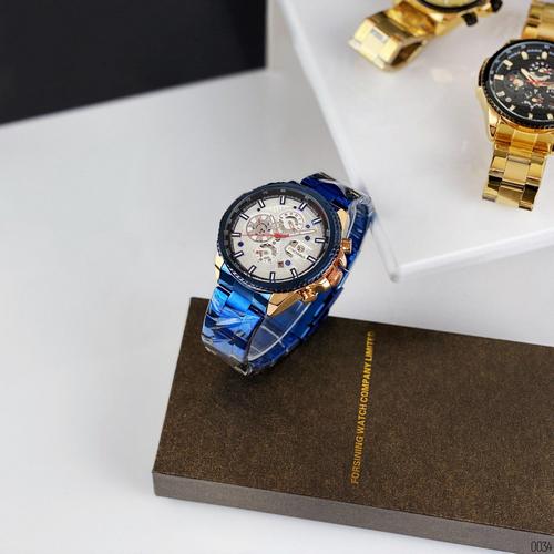 Forsining 6909 Blue-Cuprum-White - 7