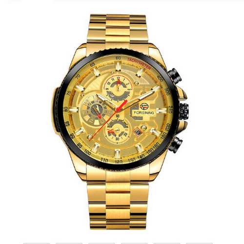 Forsining 6909 Gold-Black-Gold - 2