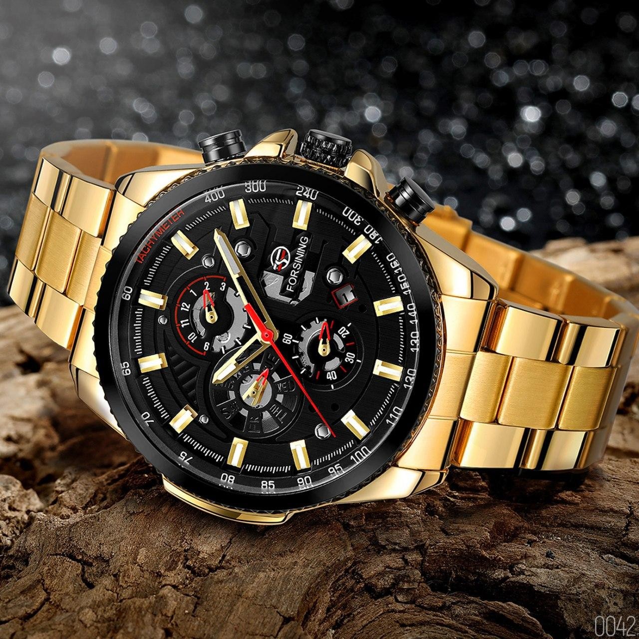 Forsining 6909 Gold-Black - 2
