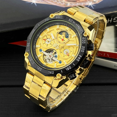 Forsining 6913 Gold-Black-Gold - 4