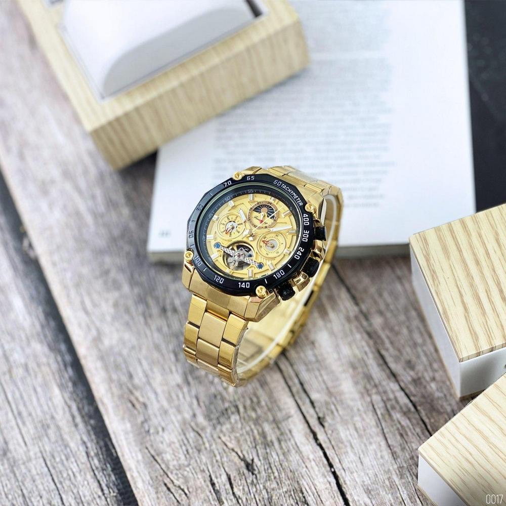 Forsining 6913 Gold-Black-Gold - 6