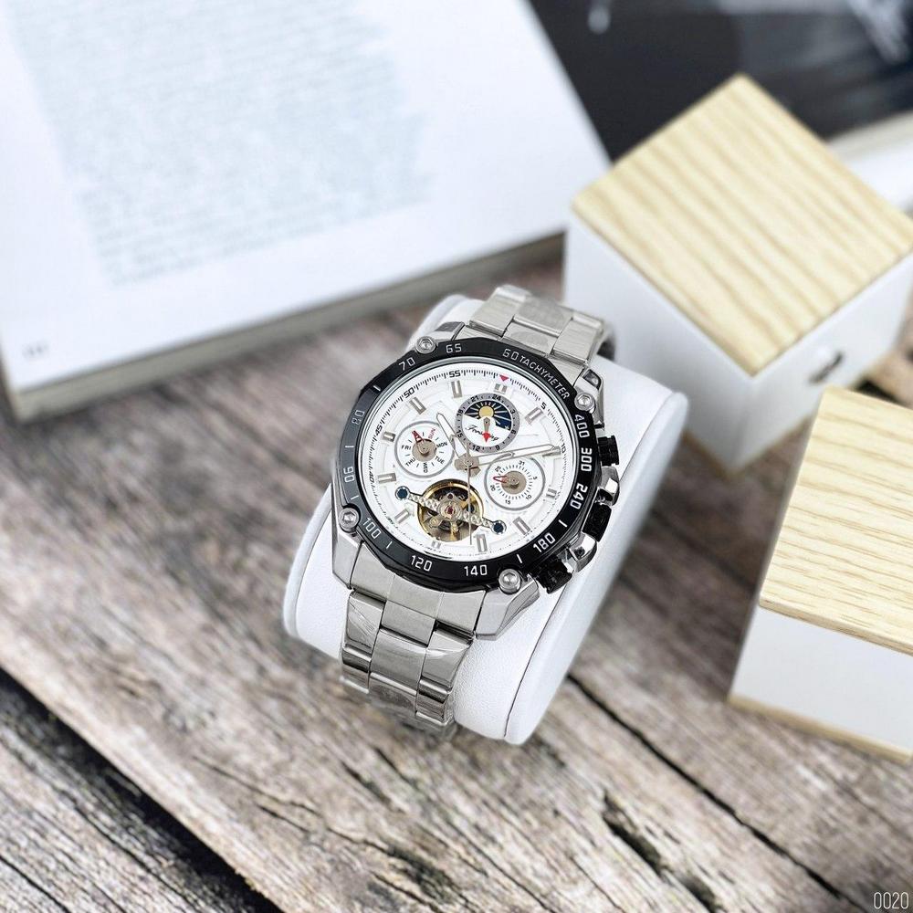 Forsining 6913 Silver-White-Black - 6