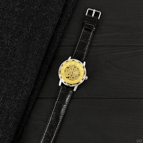 Forsining 8008  Black-Silver-Gold - 4