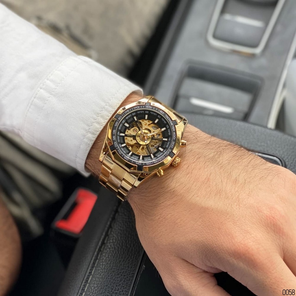 Forsining 8042 Gold-Black - 2