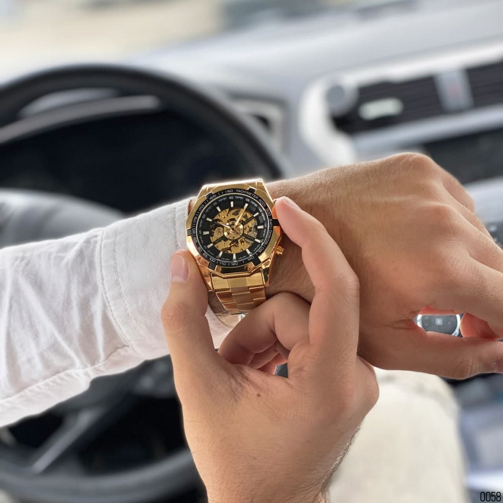 Forsining 8042 Gold-Black - 3