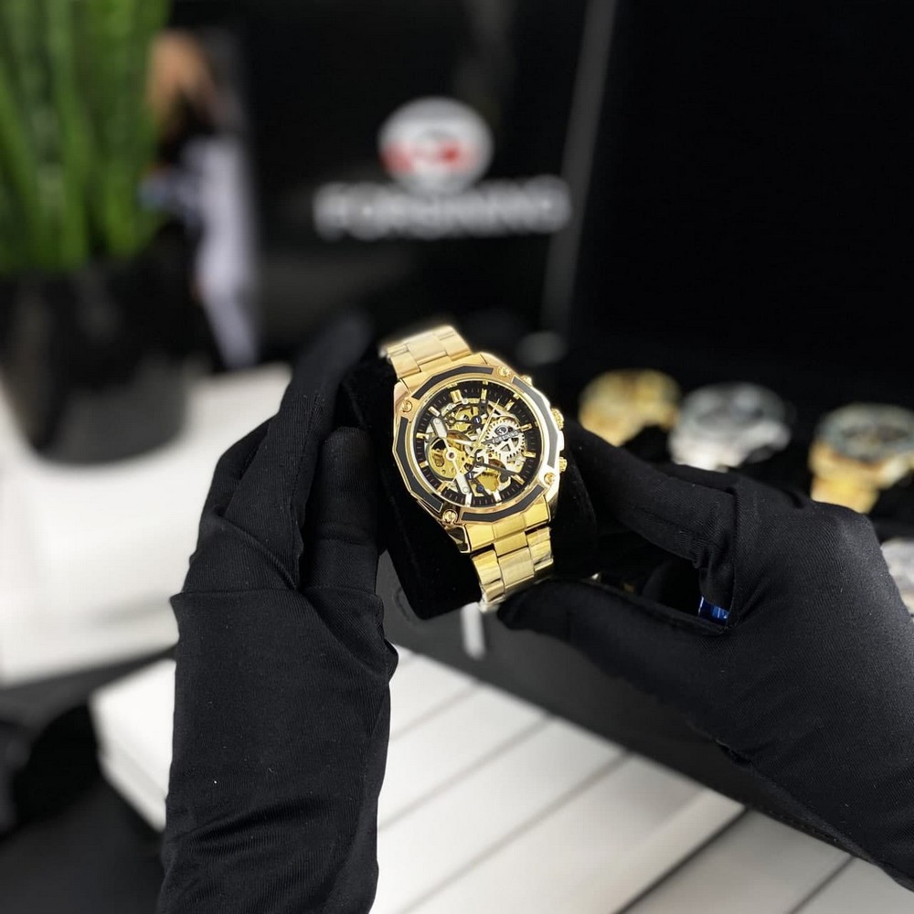 Forsining 8042 Gold-Black - 4