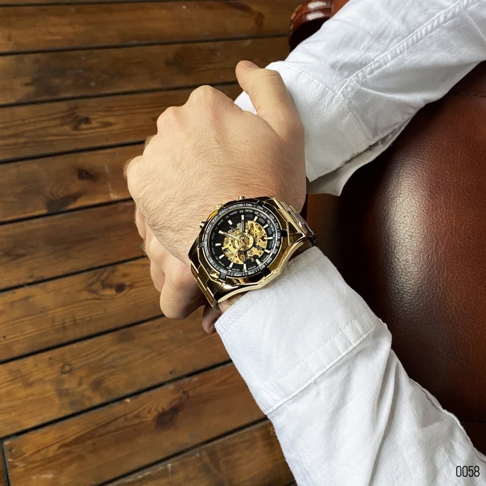 Forsining 8042 Gold-Black - 7