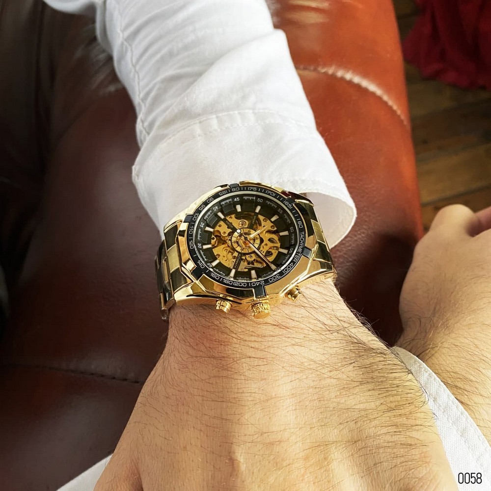 Forsining 8042 Gold-Black - 8