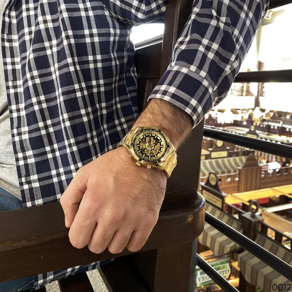 Forsining 8042 Gold-Black - 11