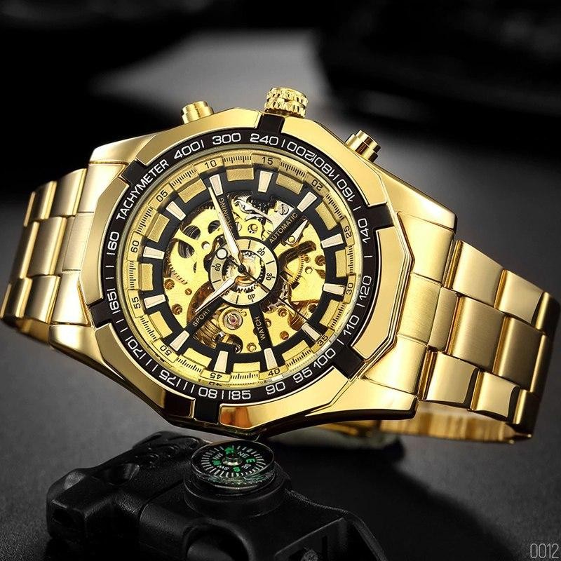 Forsining 8042 Gold-Black - 7