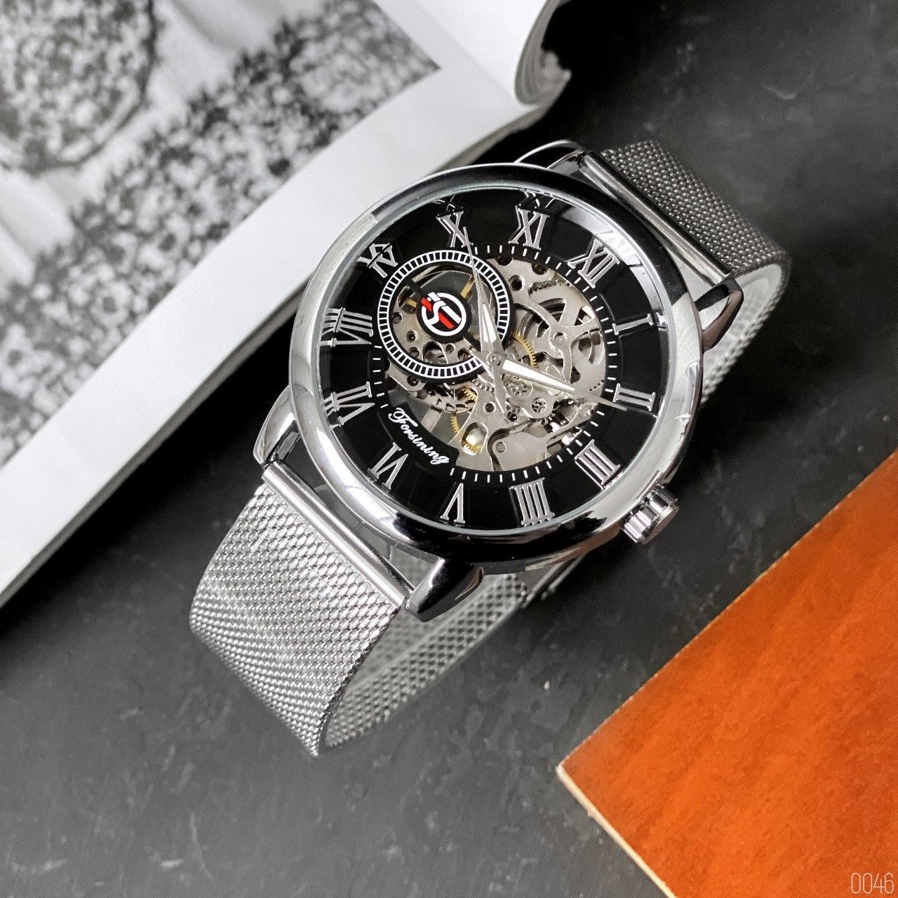 Forsining 8099 All Silver - 2