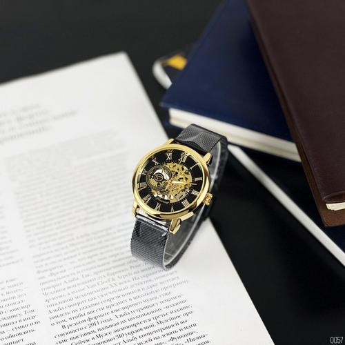 Forsining 8099  Black-Gold-Black - 3