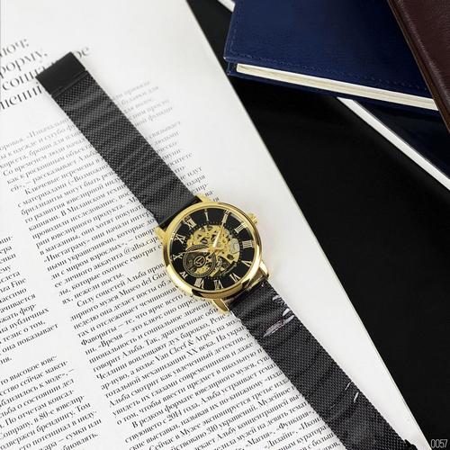 Forsining 8099  Black-Gold-Black - 4