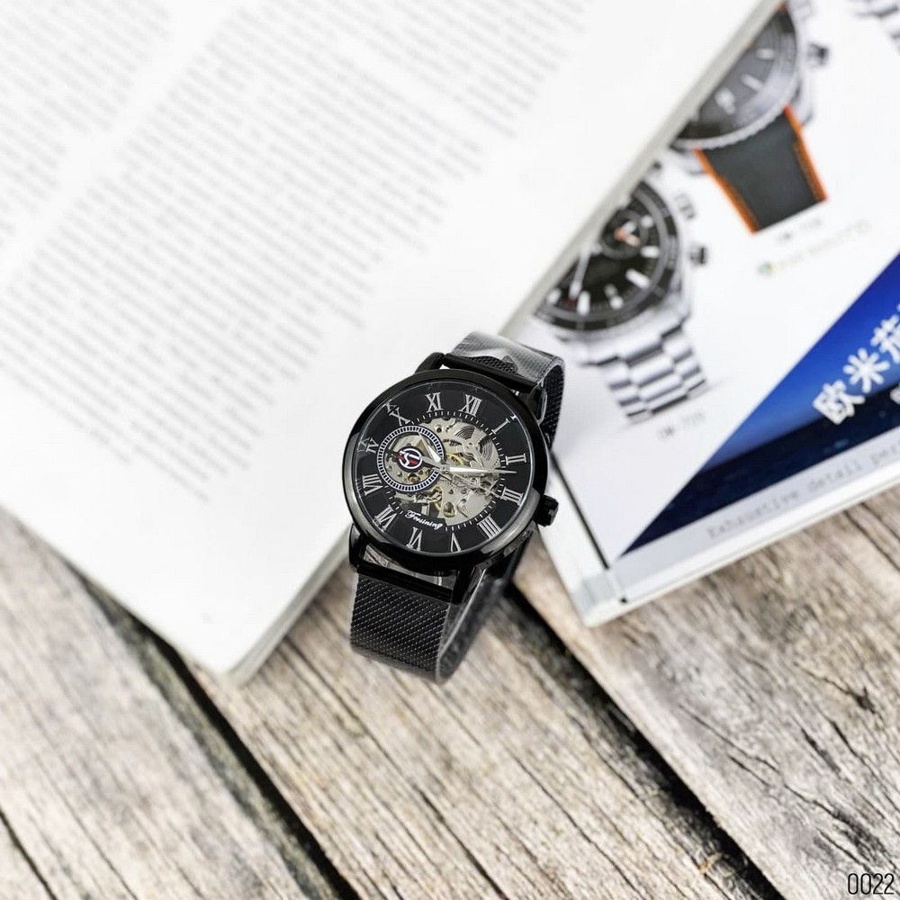 Forsining 8099 Black-Silver - 2