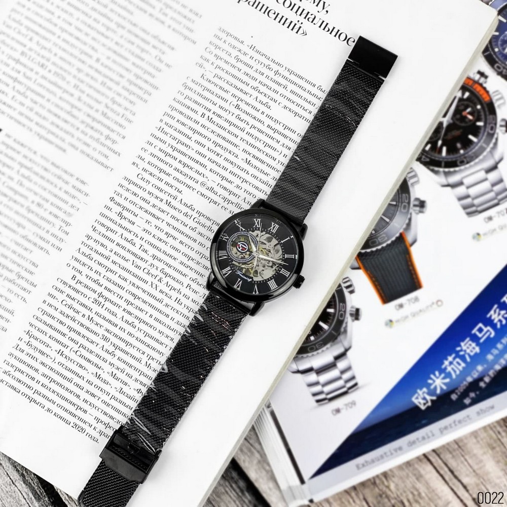 Forsining 8099 Black-Silver - 4