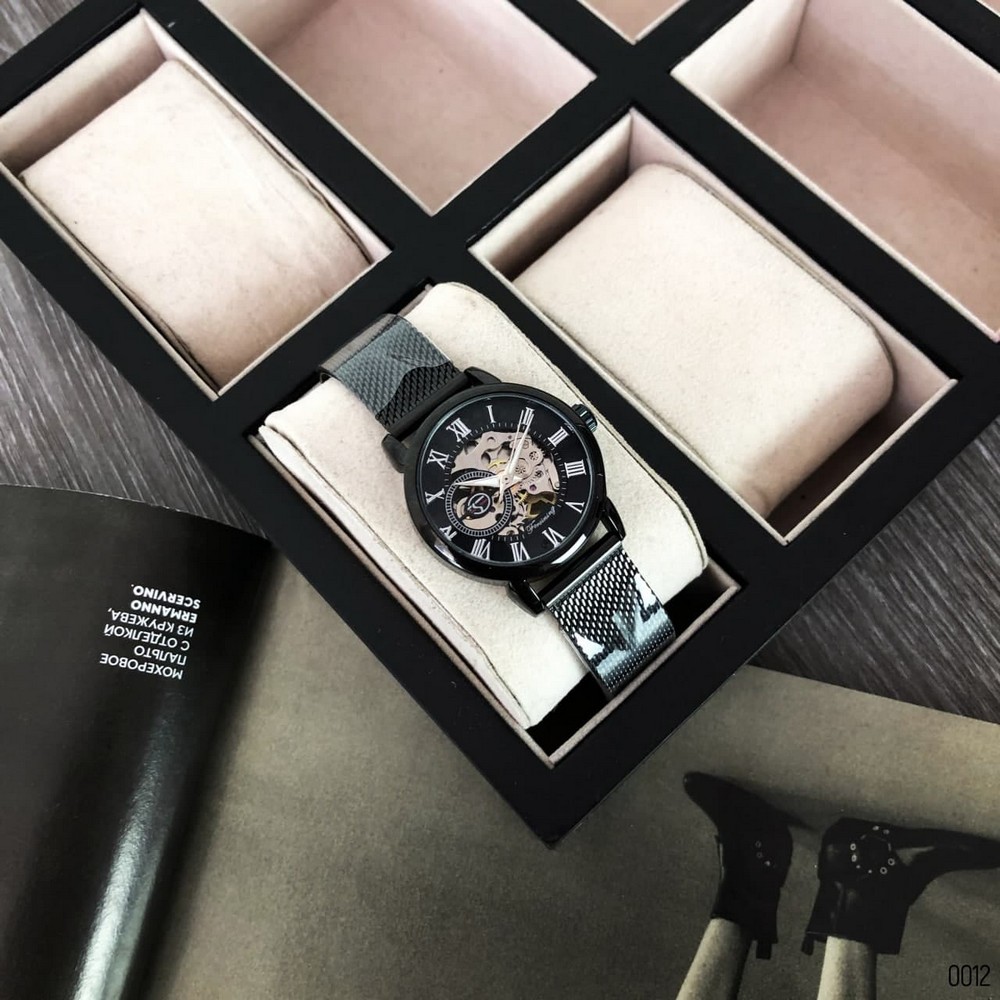 Forsining 8099 Black-Silver - 4