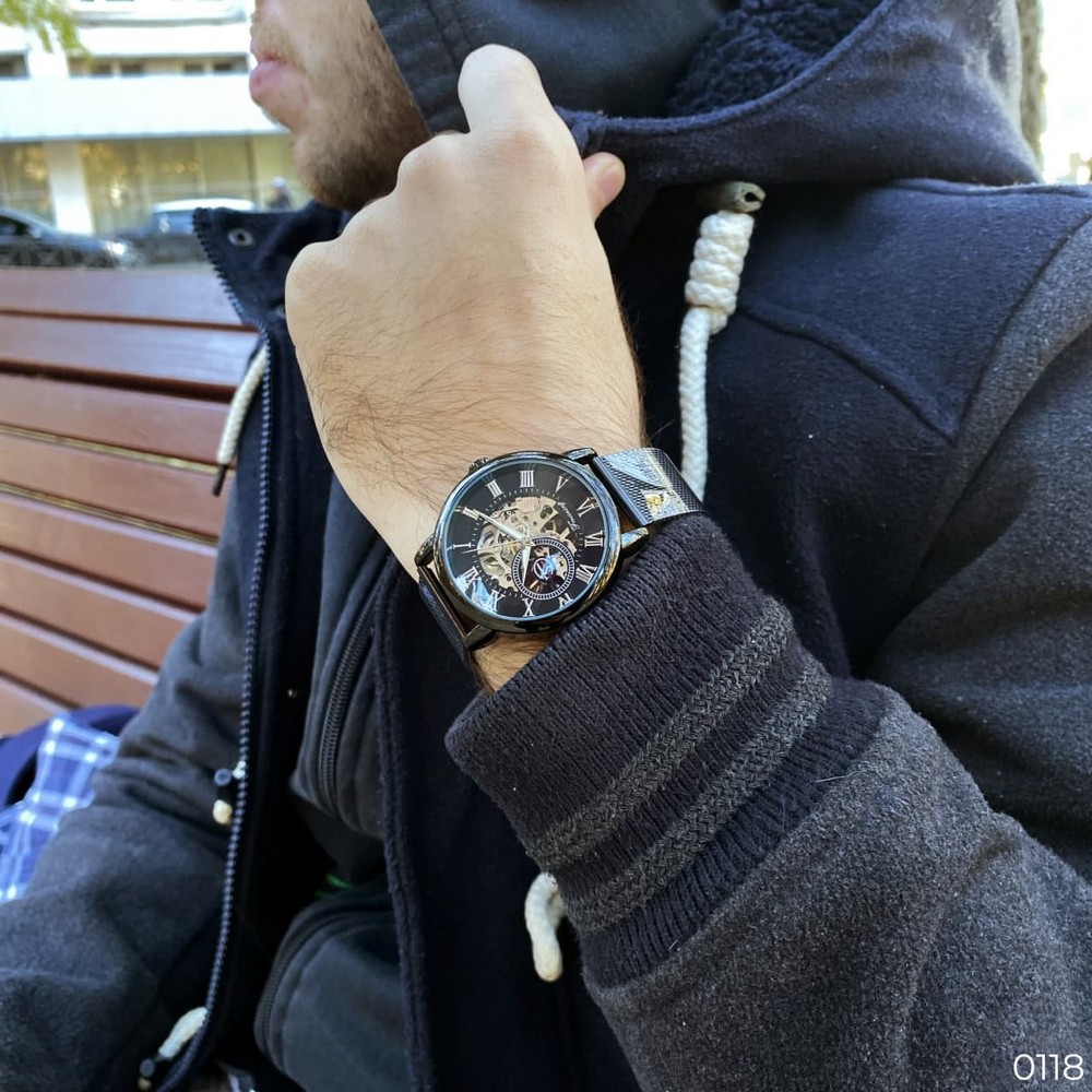 Forsining 8099 Black-Silver - 8