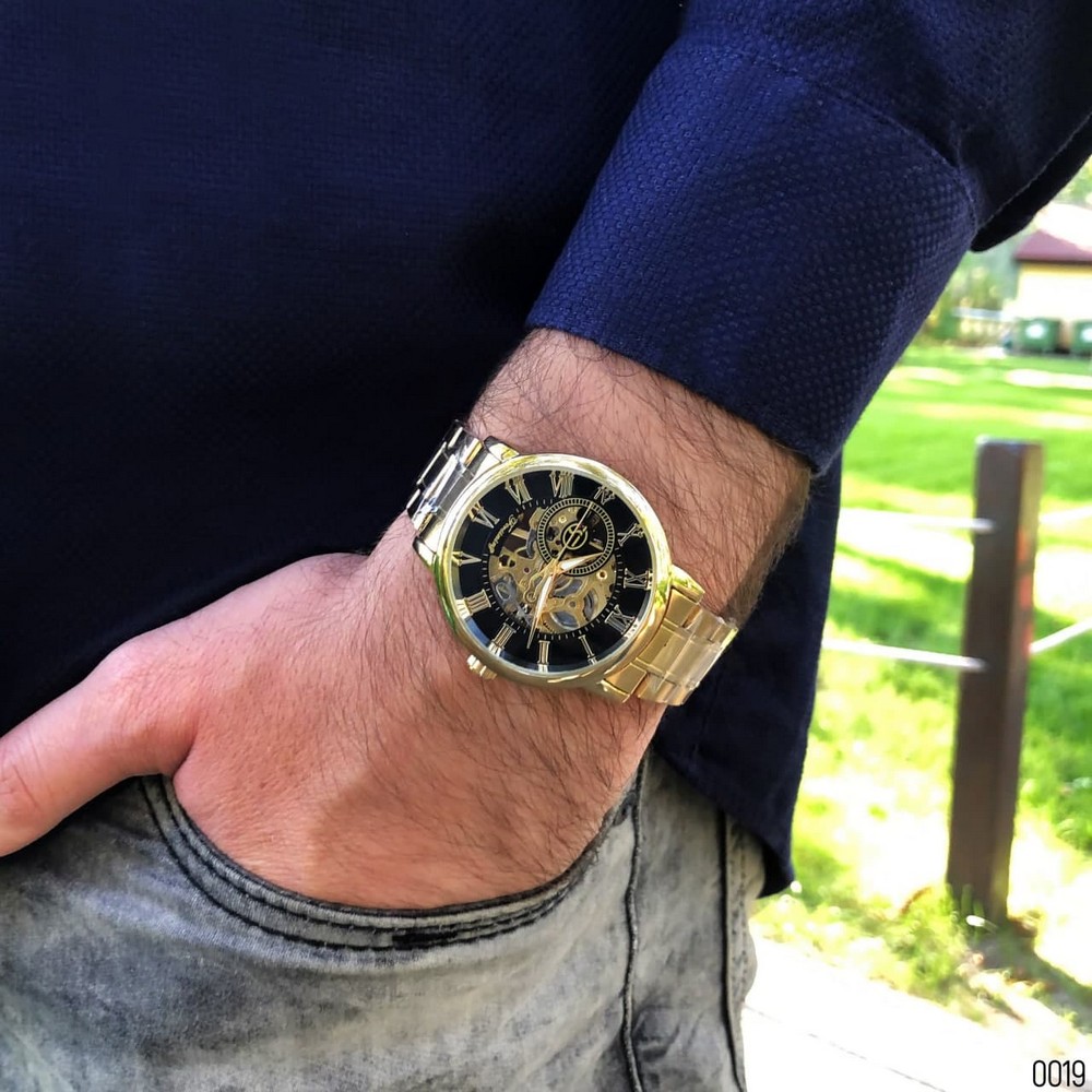 Forsining 8099 Gold-Black - 7