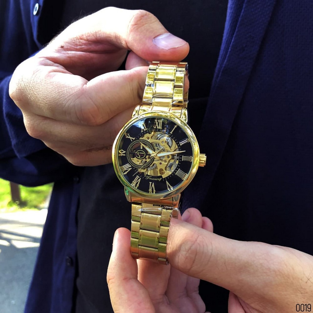 Forsining 8099 Gold-Black - 8