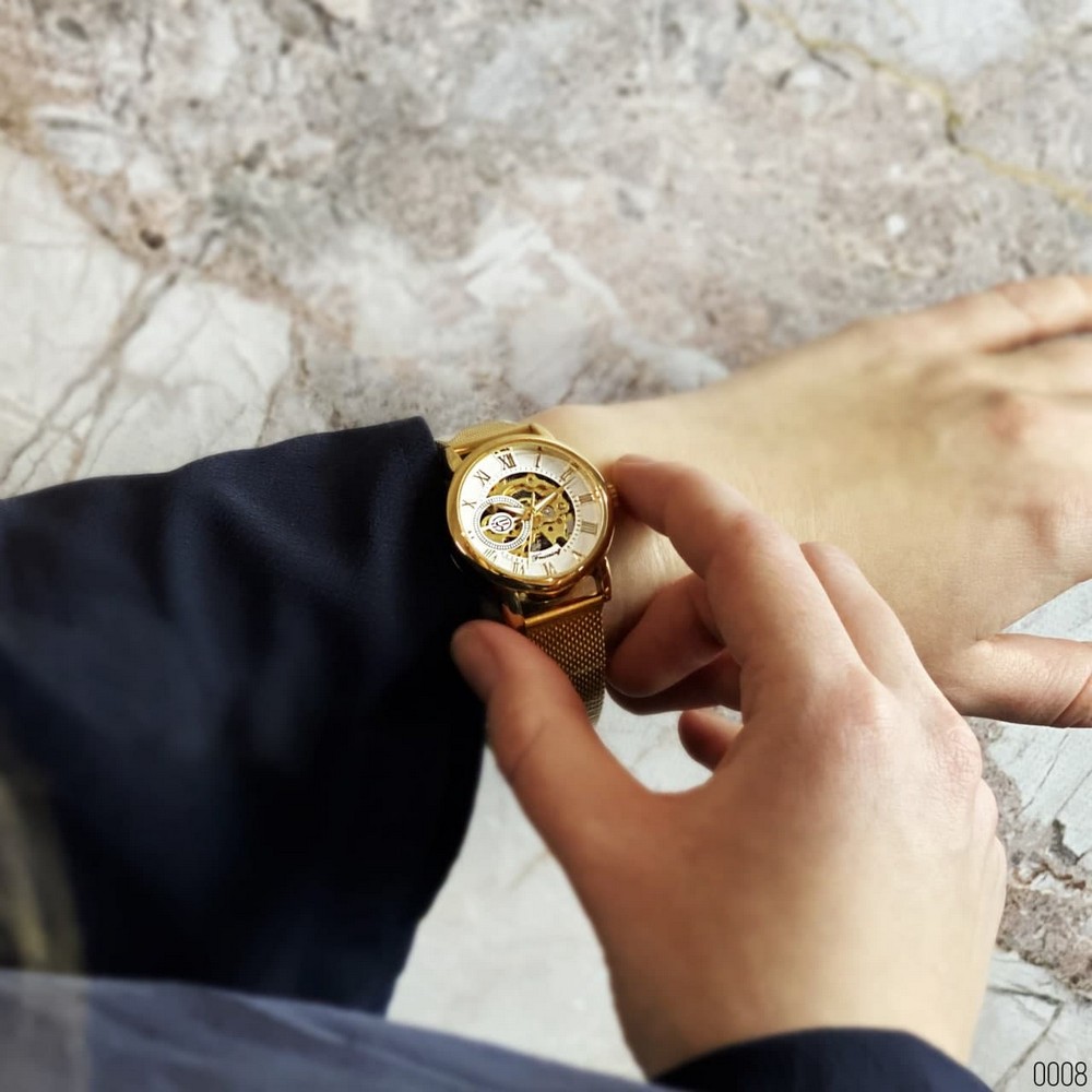 Forsining 8099 Gold-White - 2