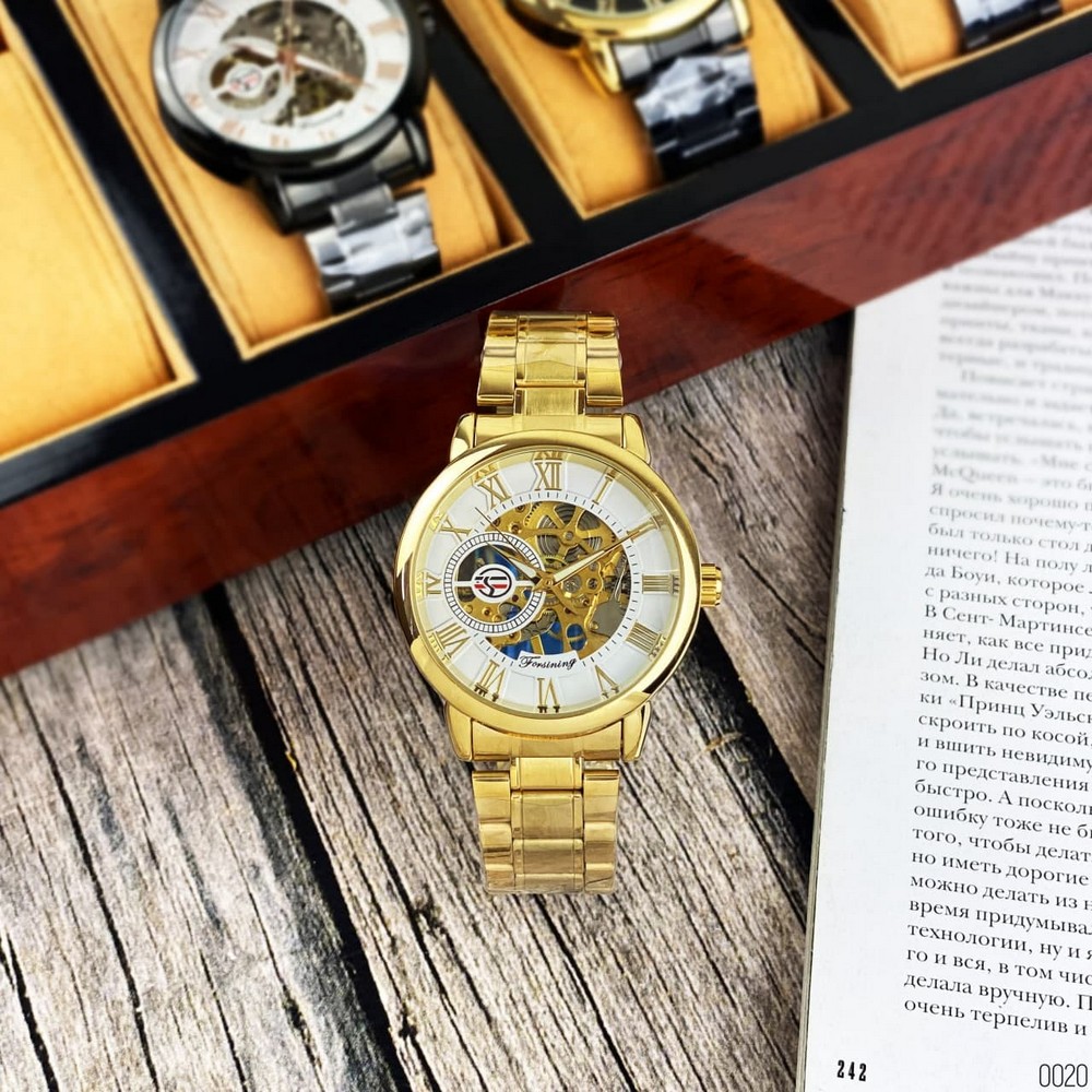 Forsining 8099 Gold-White - 2