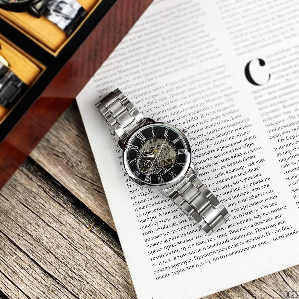 Forsining 8099 Silver-Black - 2