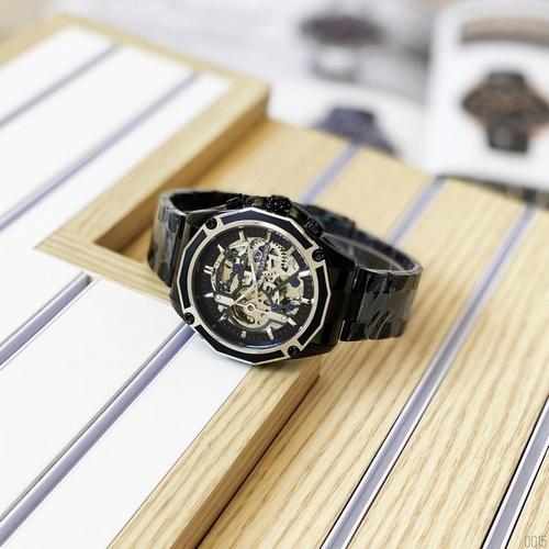 Forsining 8130 Black-Silver - 4